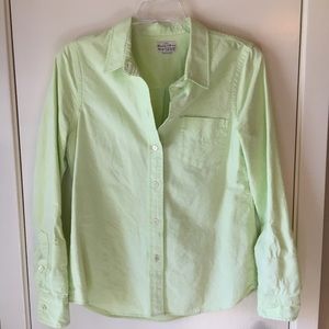 Broadway & Broome Light Green Button Down